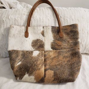 17 x 14 in Cowhide Tote